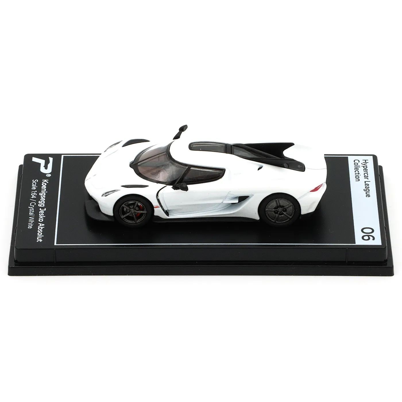 Läs mer om Koenigsegg Jesko Absolut - Vit - PosterCars - 1:64