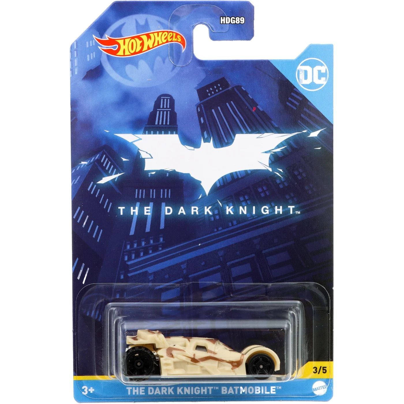 Läs mer om The Dark Knight Batmobile - Batman - 3/5 - 2022 - Hot Wheels