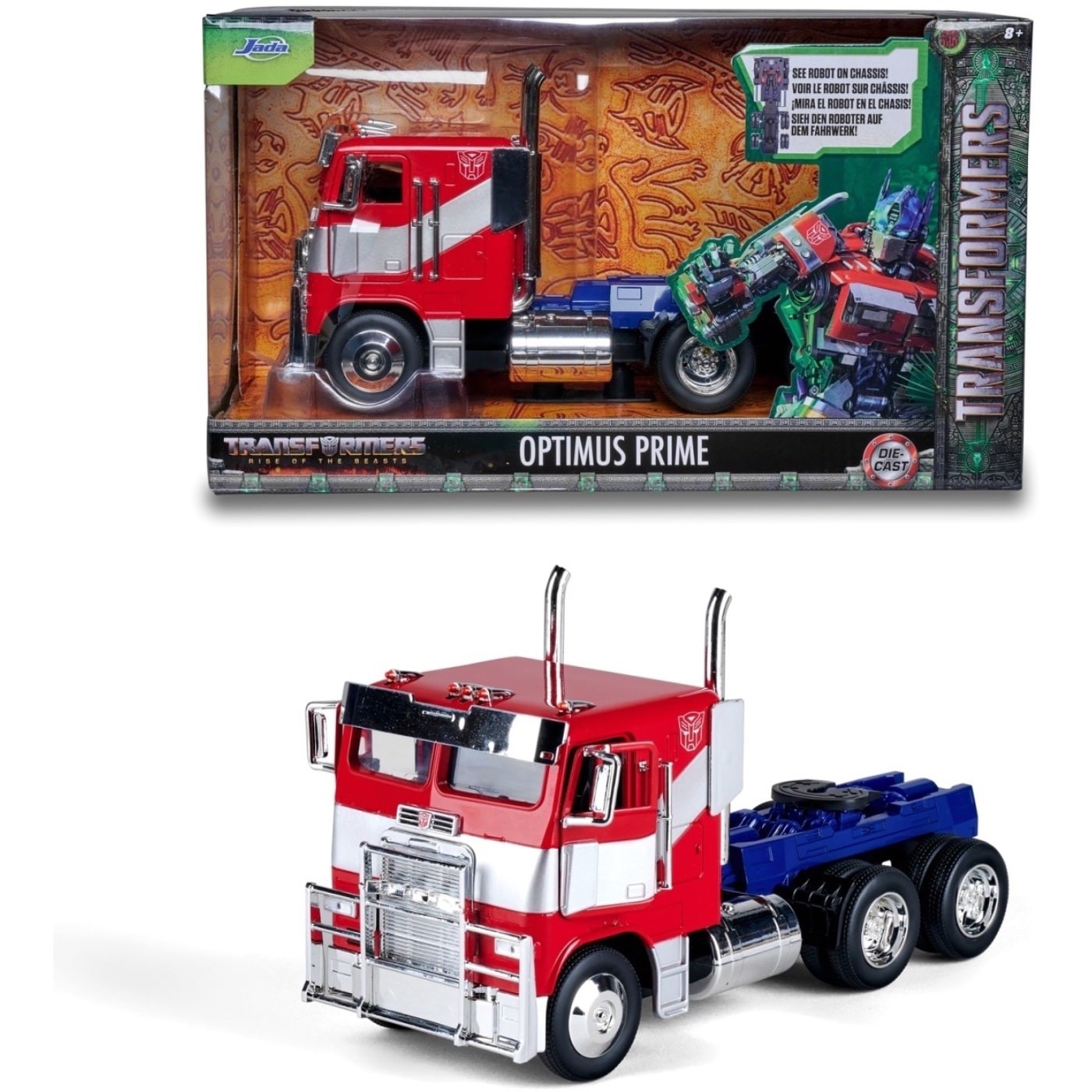 Läs mer om Optimus Prime - Transformers T7 - Jada Toys - 1:24