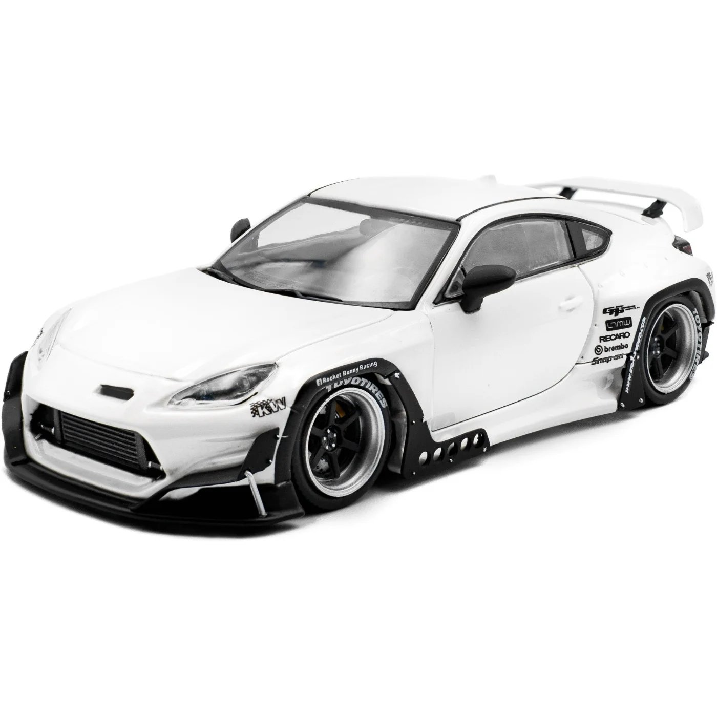 Pandem Toyota GR86 - 2022 - Vit - Solido - 1:43
