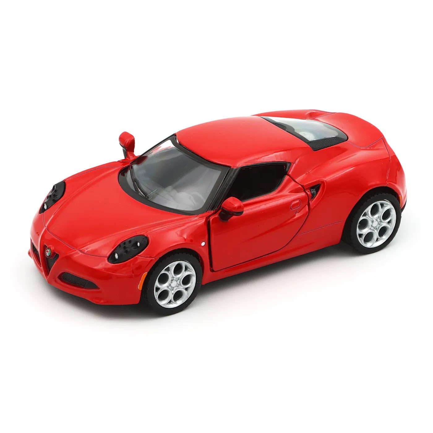 Läs mer om 2013 Alfa Romeo 4C - Röd - Kinsmart - 1:32