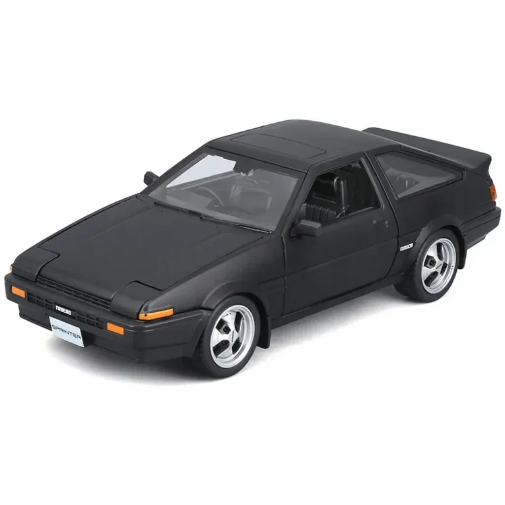 Toyota Sprinter Trueno AE86 - Svart - Maisto - 1:24