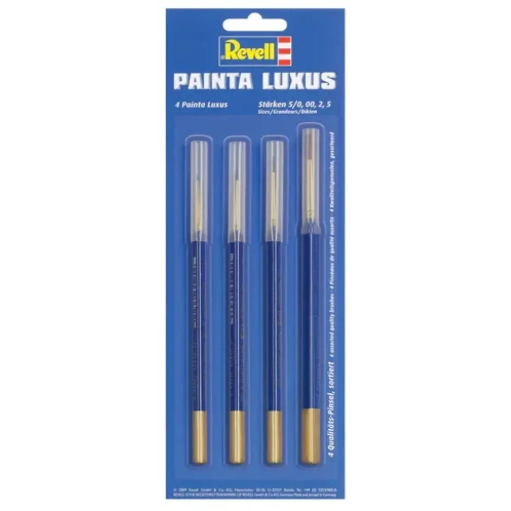 Painta Luxus Premium Brush Set - 4 penslar - 39629 - Revell
