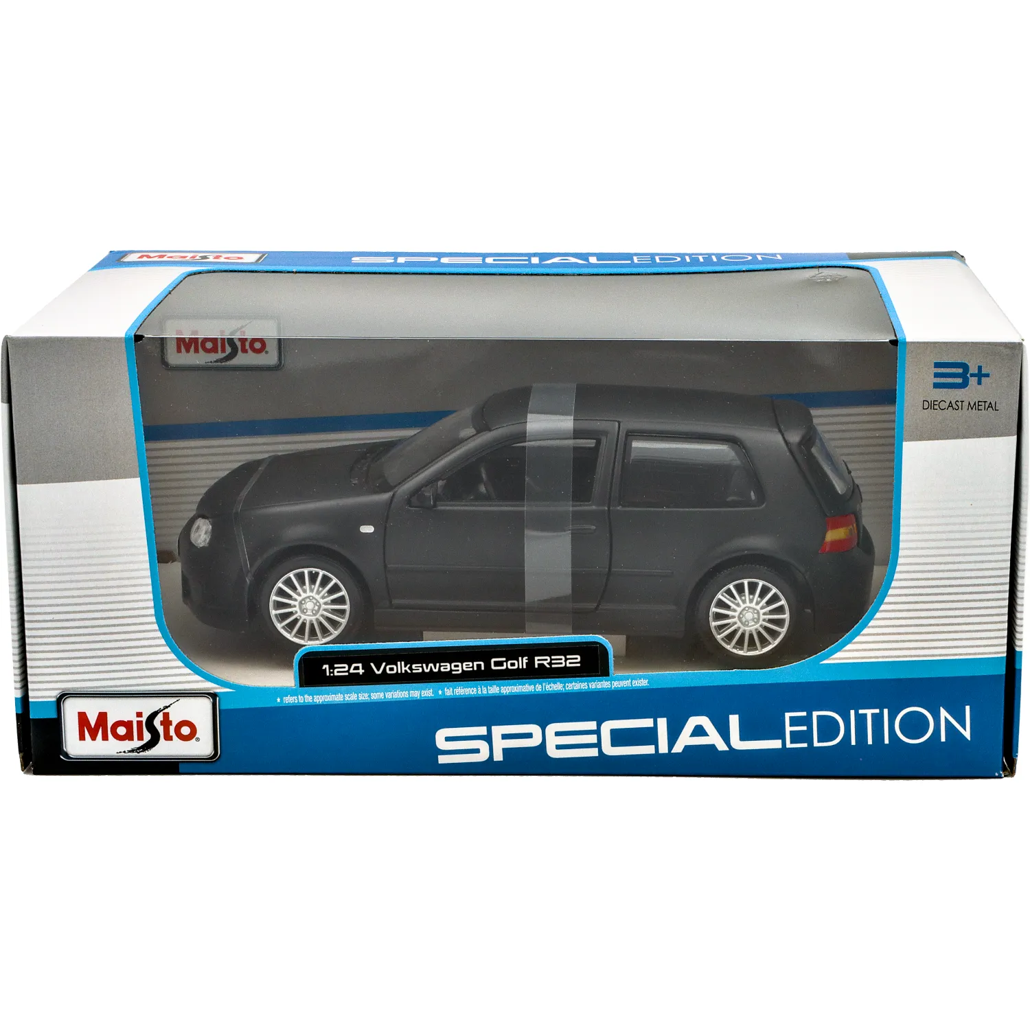 Volkswagen Golf R32 (Mk4) - Mattsvart - Maisto - 1:24