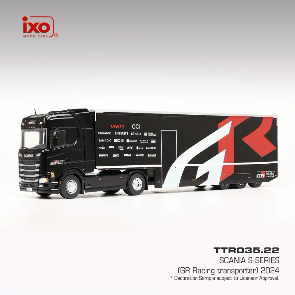 Scania S-series (GR Racing Transporter) - Toyota Gazoo Racing - Ixo Models - 1:43