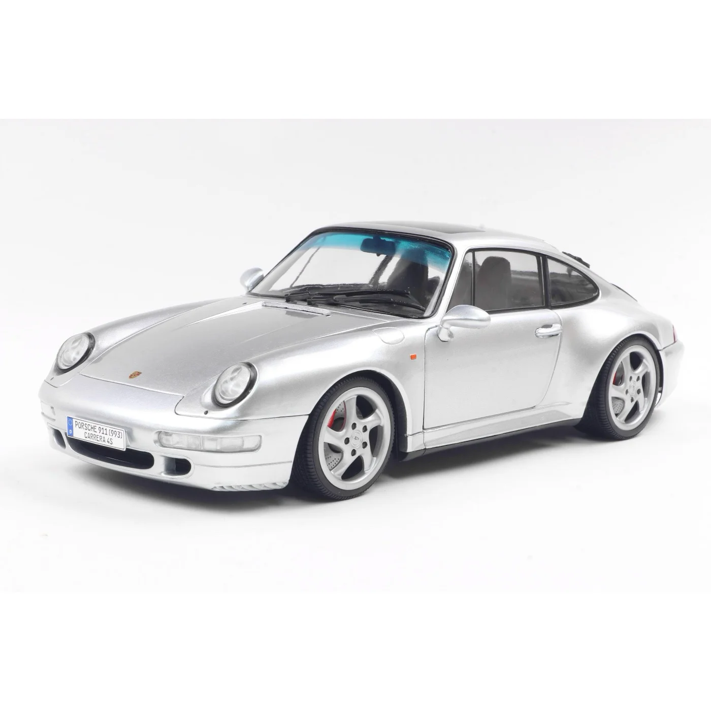 Porsche 911 (993) 4S - 1996 - Silver - Solido - 1:18