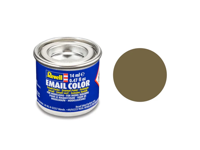 Matt "Olive Brown" - 86 - RAL 7008 - Emaljfärg - Revell