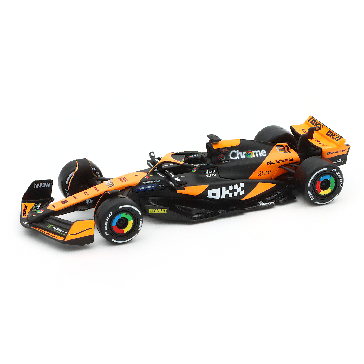 McLaren MCL38 - Miami GP 2024 Oscar Piastri - Bburago - 1:43