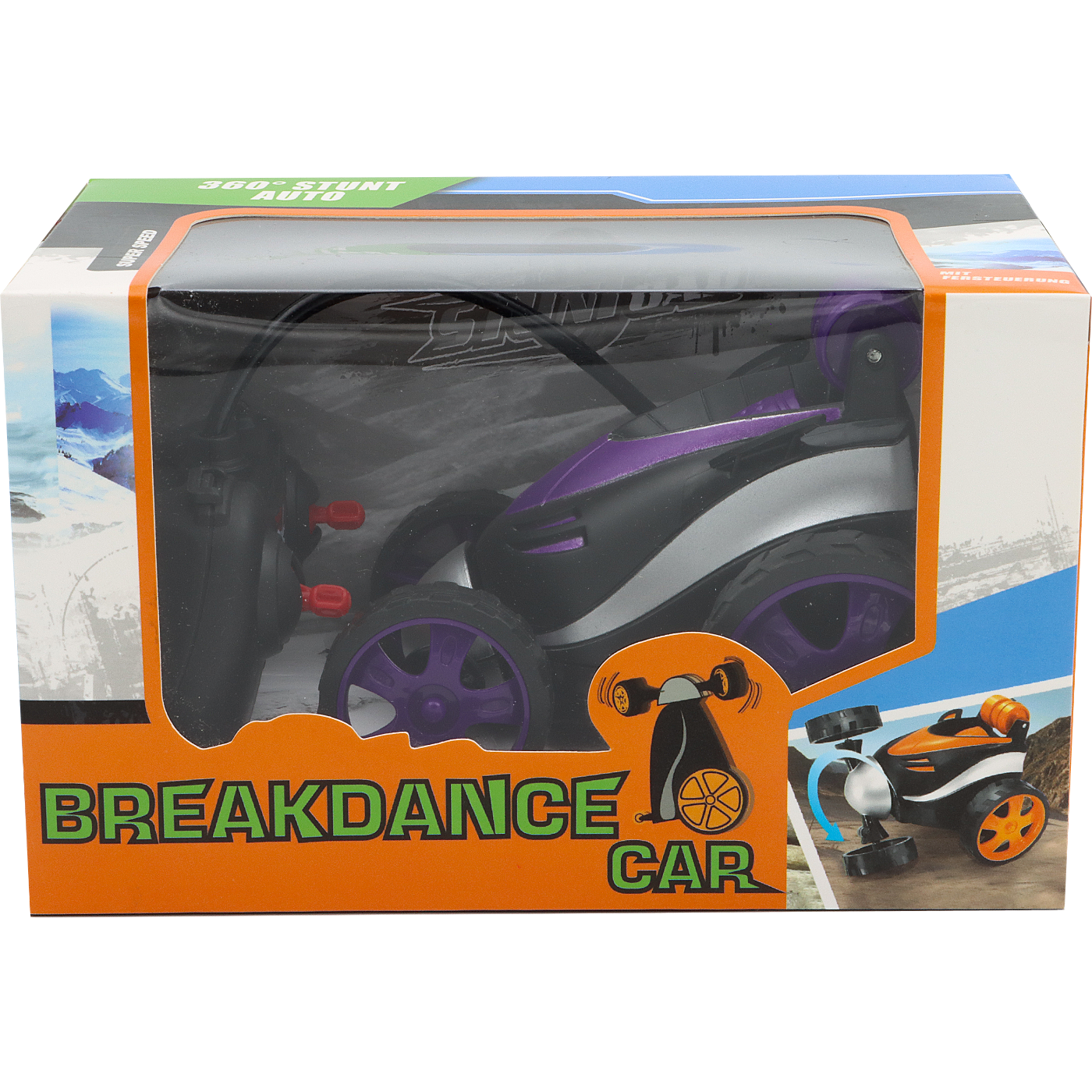 Breakdancebil - Radiostyrd bil - 12 cm