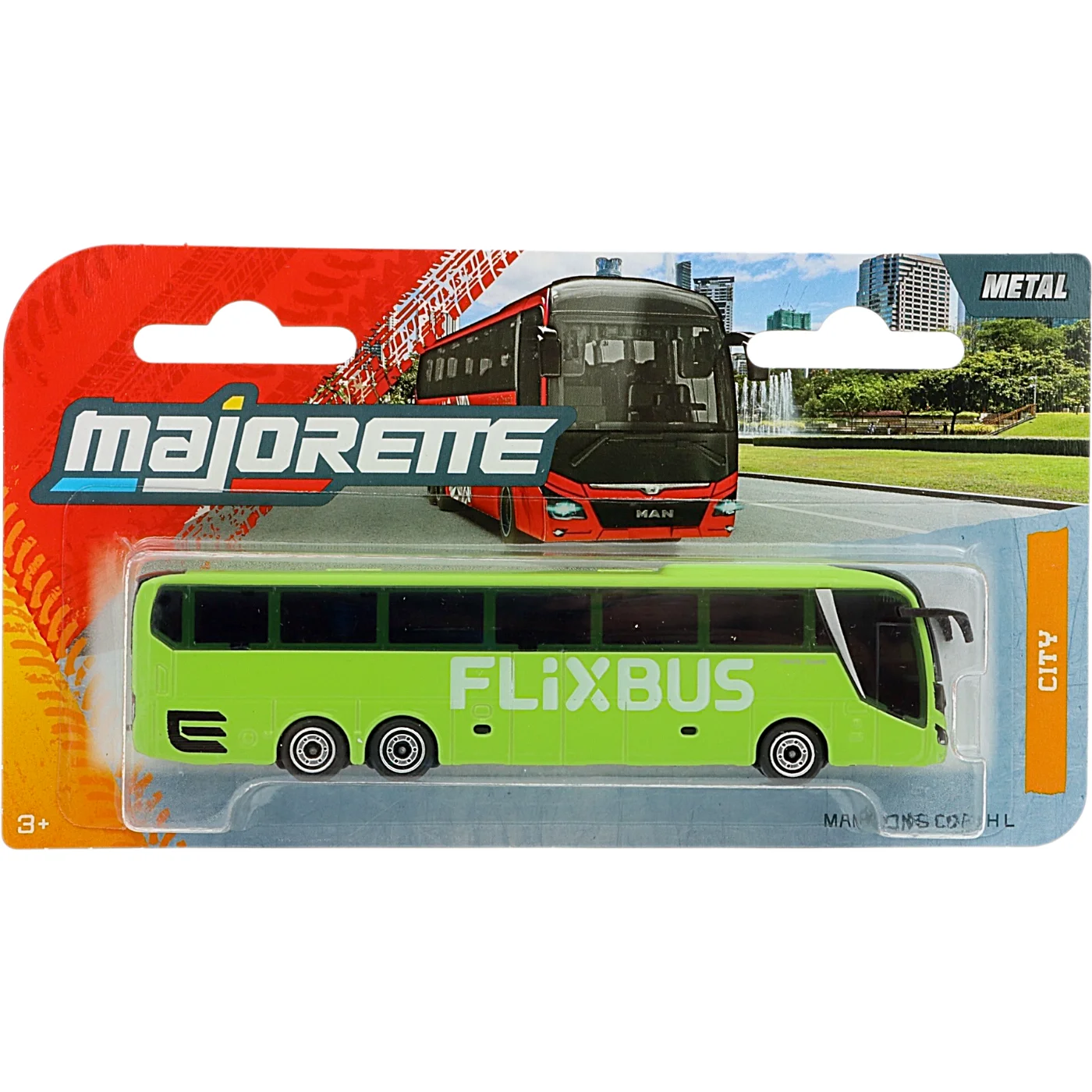 MAN City Lion's Coach L - FlixBus - Grön - Buss - Majorette