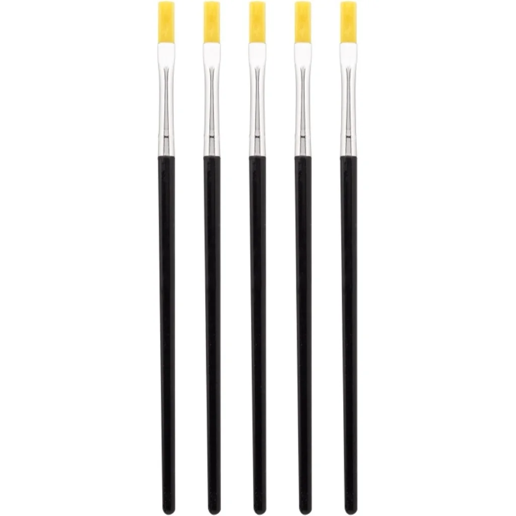 Set of 5 Flat Brushes - Penslar - PPB1500/S - Model Craft
