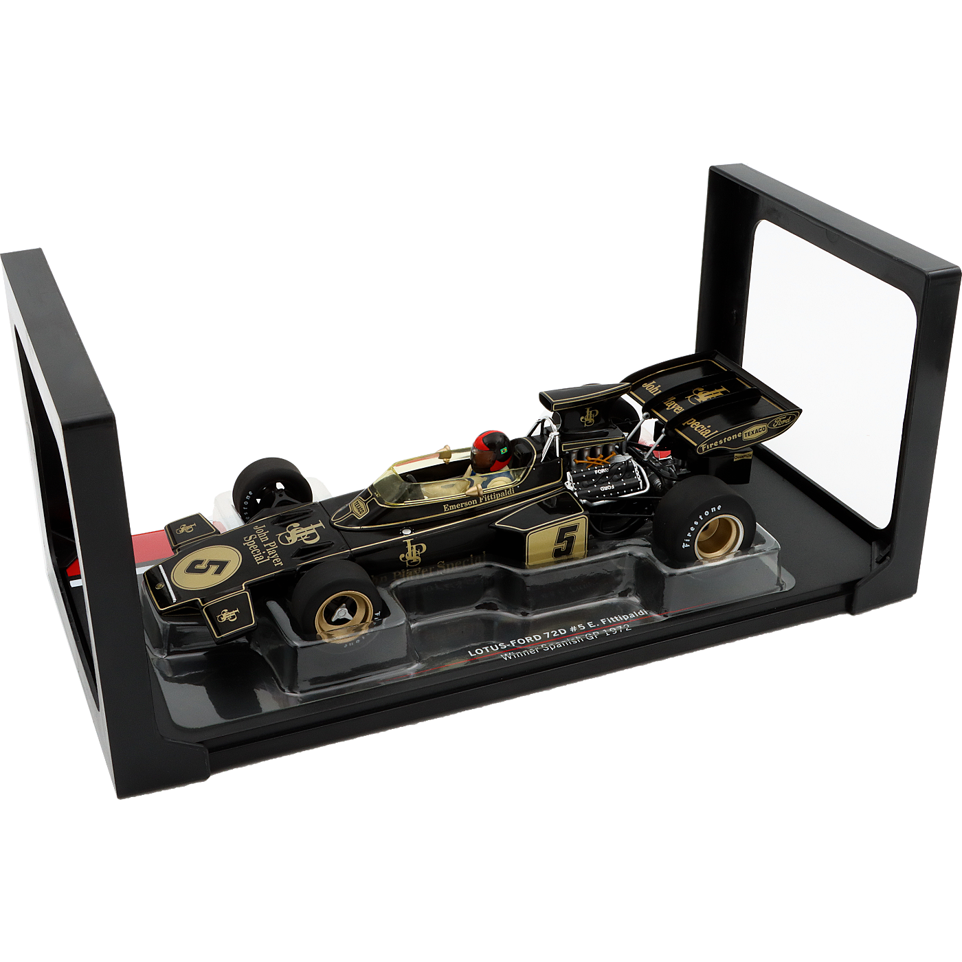 Lotus-Ford 72D - 1972 Spain GP - Fittipaldi - MCG - 1:18