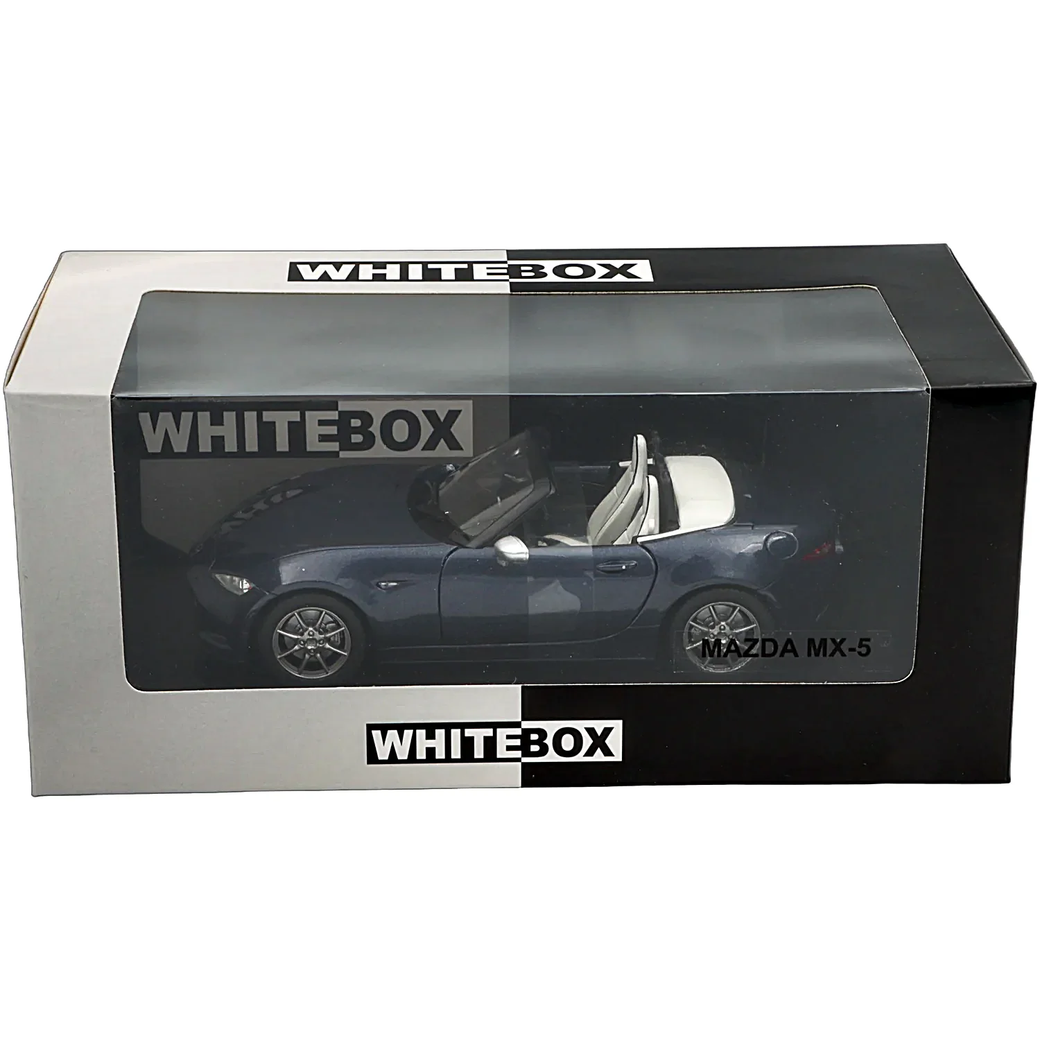 Mazda MX-5 - Mörkblå - 2019 - WhiteBox - 1:24
