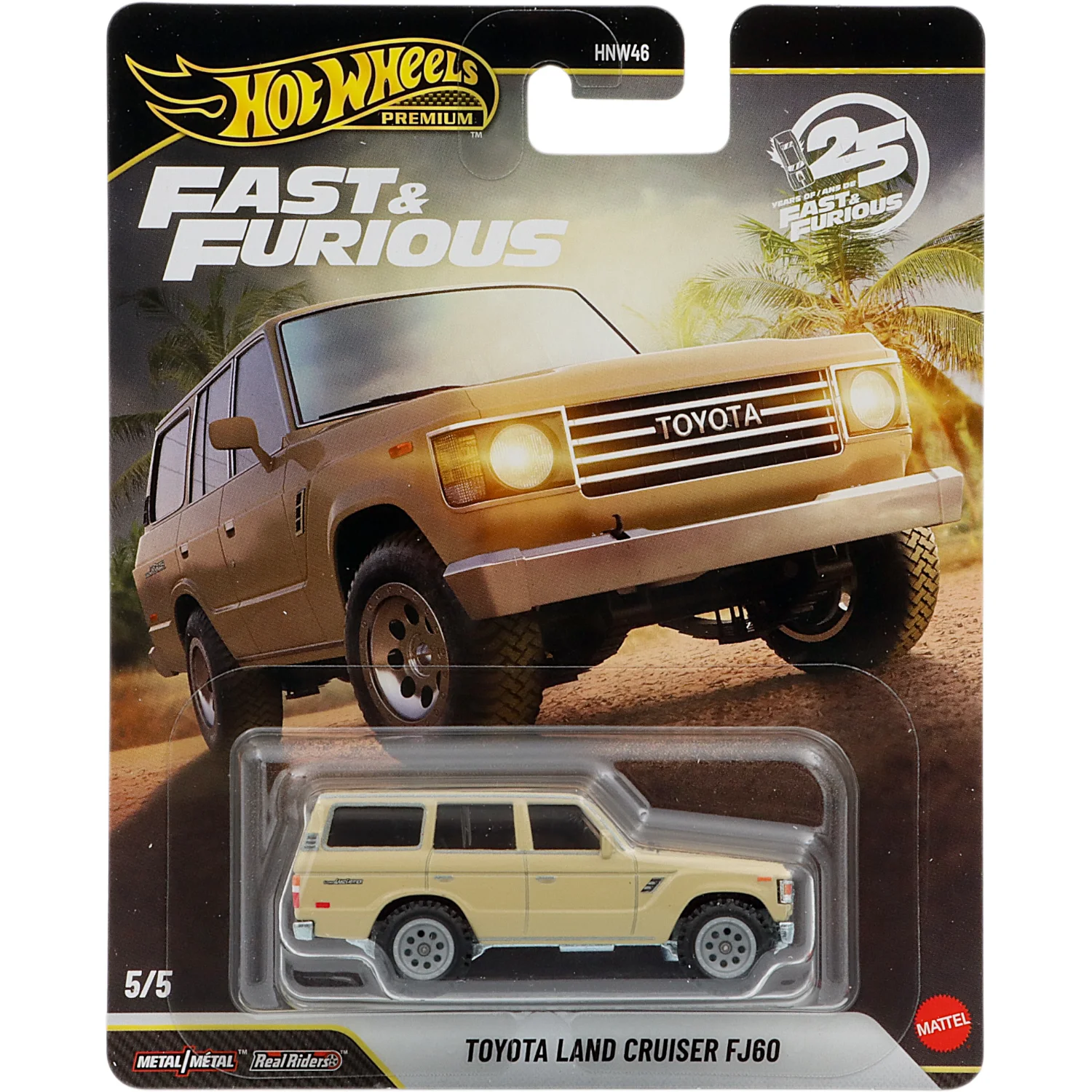 Toyota Land Cruiser FJ60 - Beige - Fast & Furious - Hot Wheels