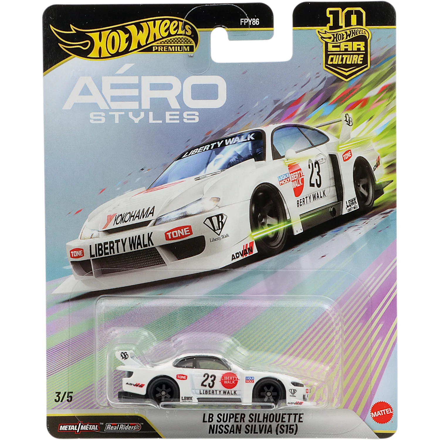 LB Super Silhouette Nissan Silvia (S15) - Aero Styles - Hot Wheels
