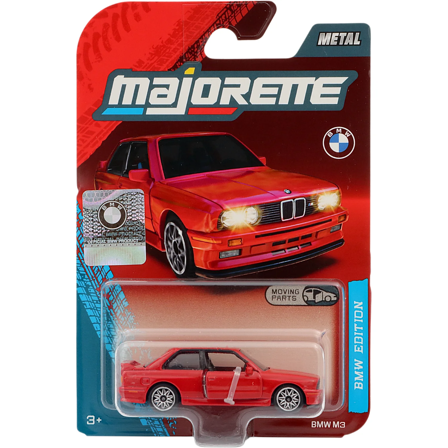 BMW M3 (E30) - Röd - BMW Edition Premium - Majorette