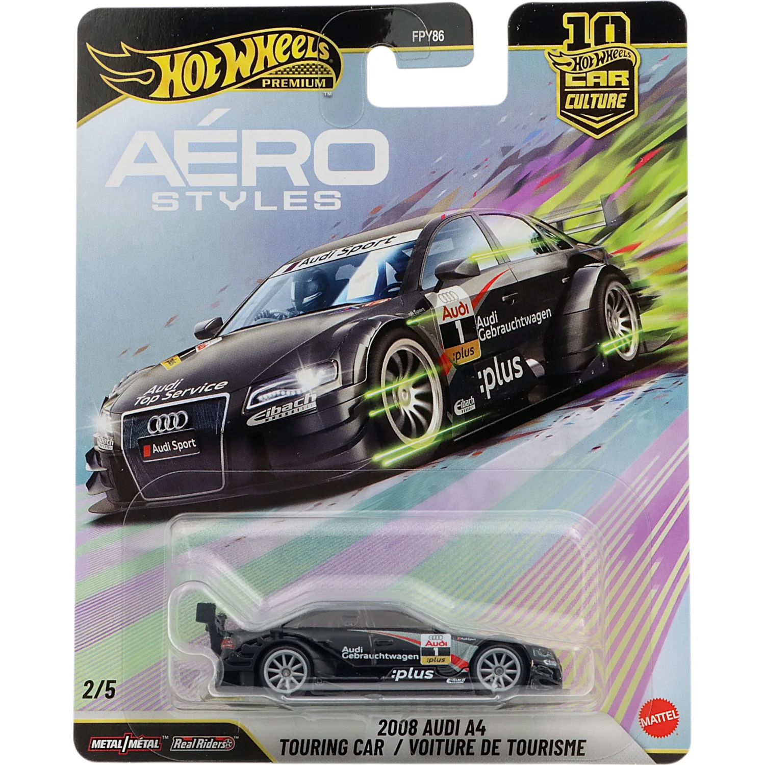 2008 Audi A4 Touring Car - Aero Styles - Hot Wheels
