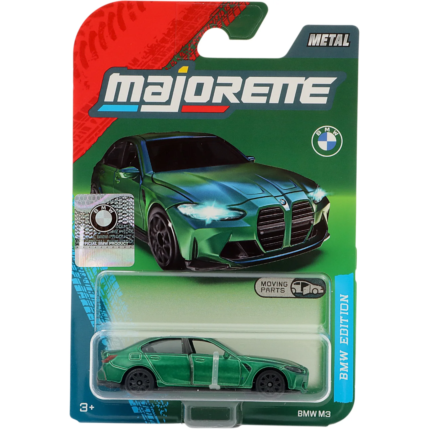 BMW M3 (G20) - Grön - BMW Edition Premium - Majorette