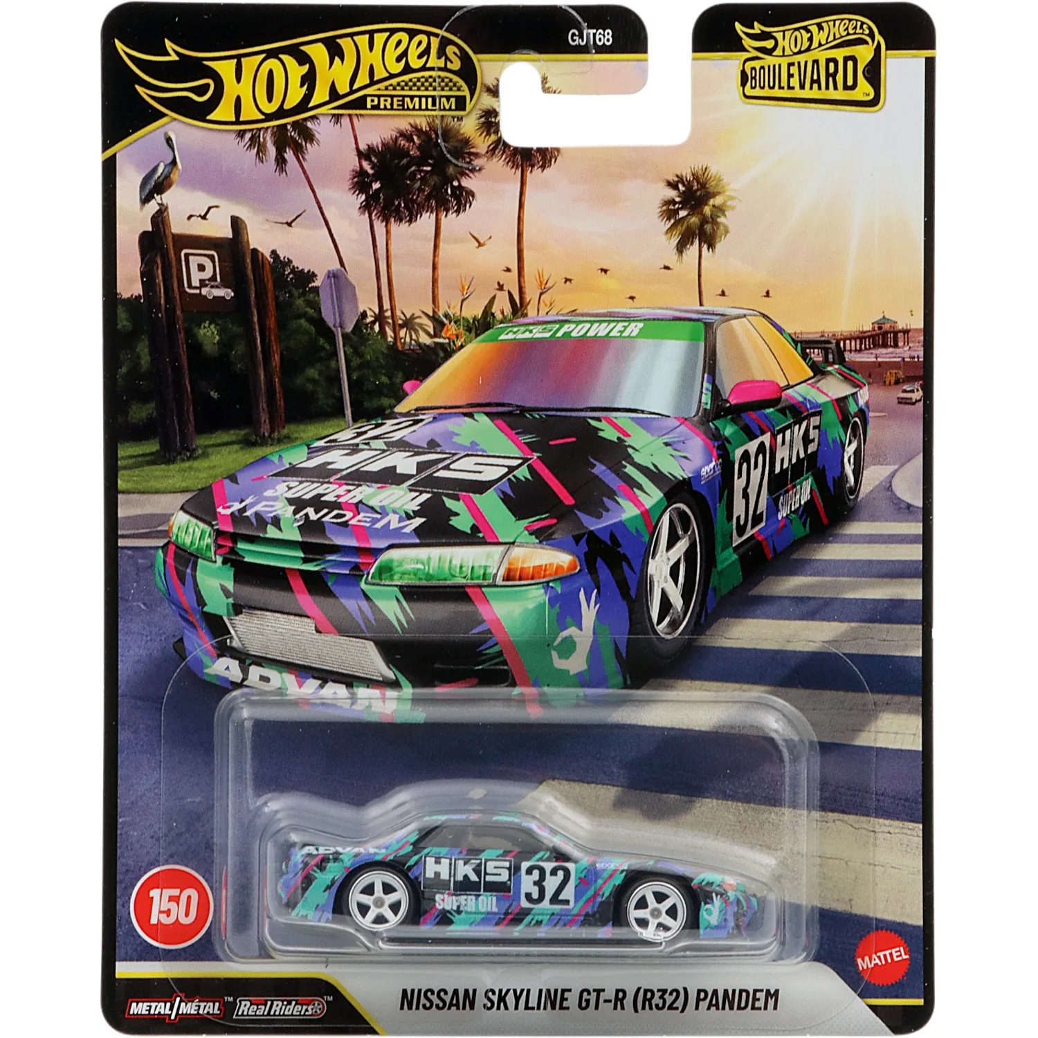 Nissan Skyline GT-R (R32) Pandem - Boulevard 150 - Hot Wheels