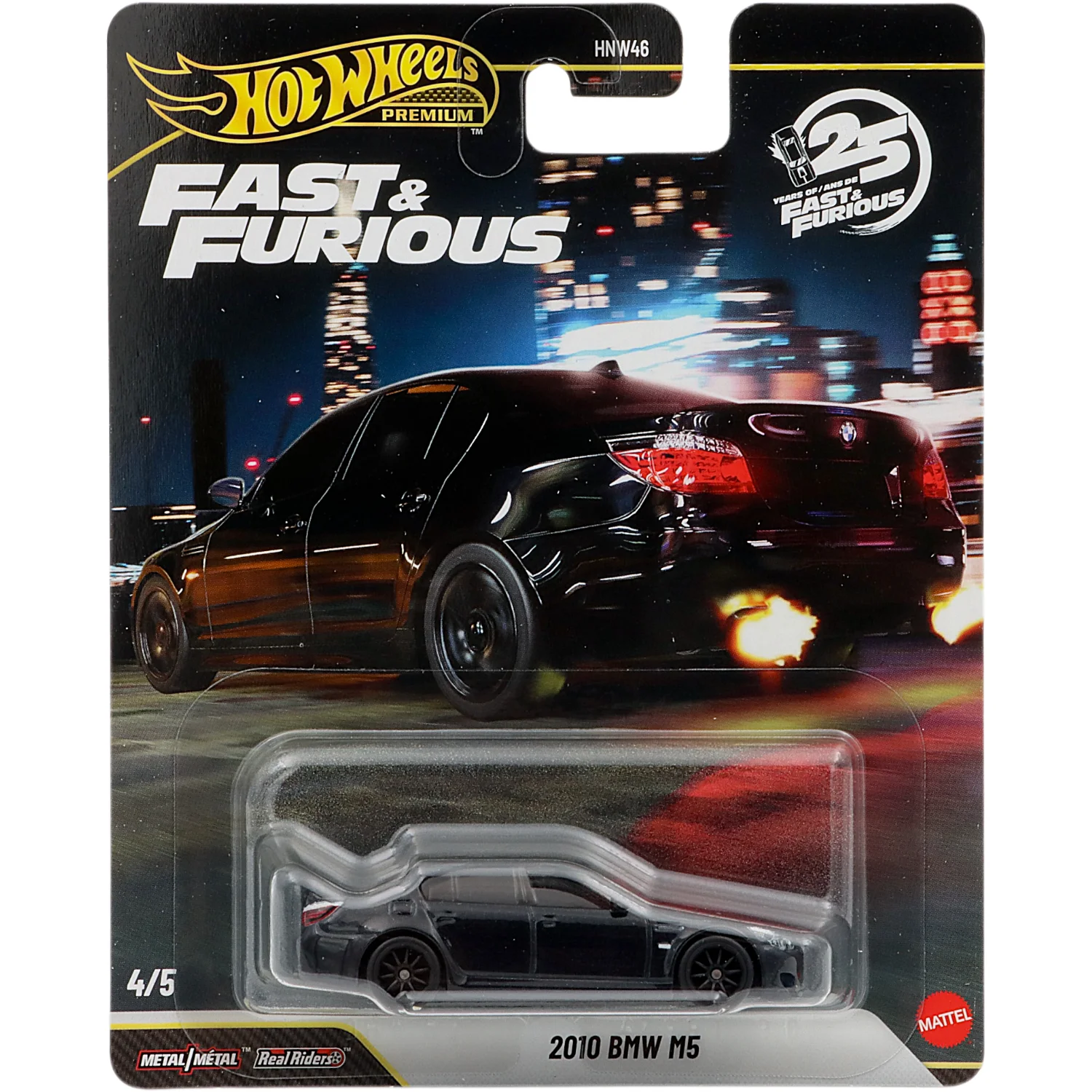 2010 BMW M5 - Svart - Fast & Furious - Hot Wheels