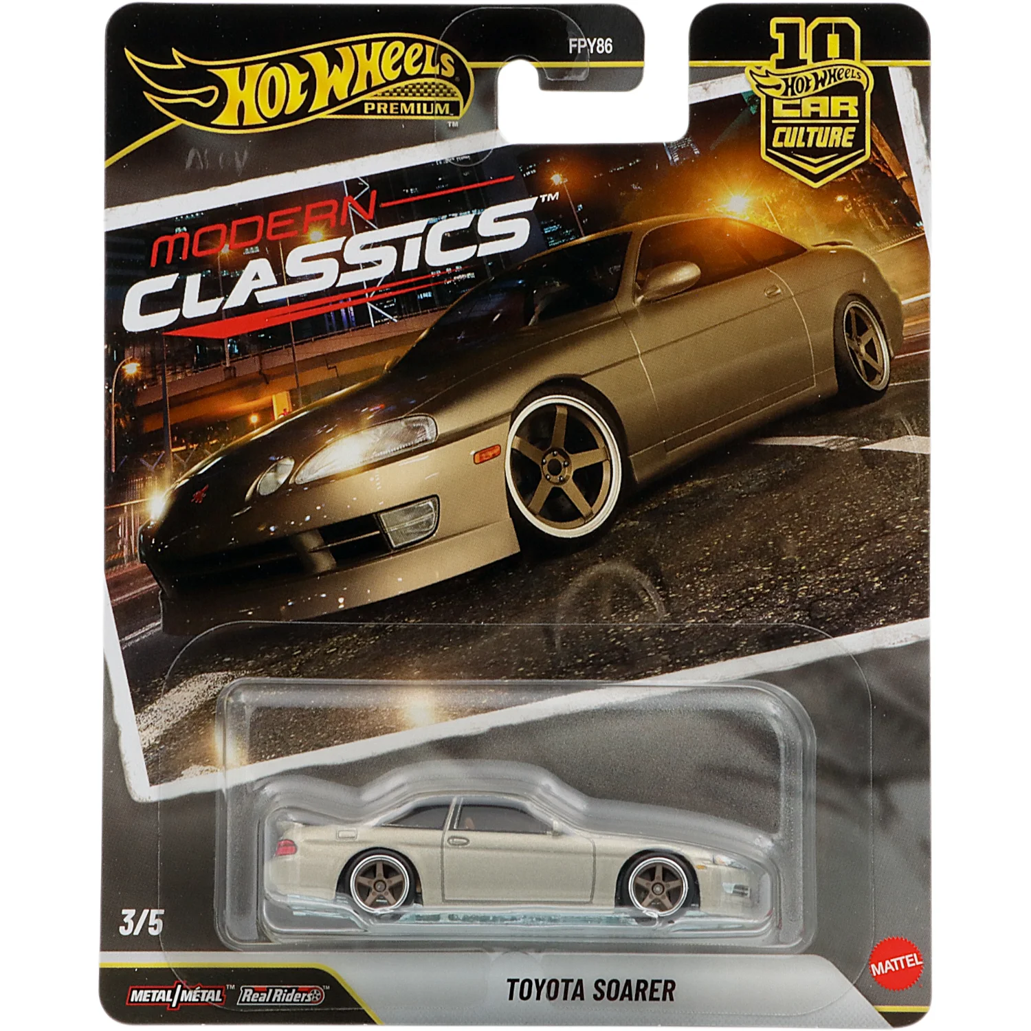 Toyota Soarer - Silver - Modern Classics - Hot Wheels