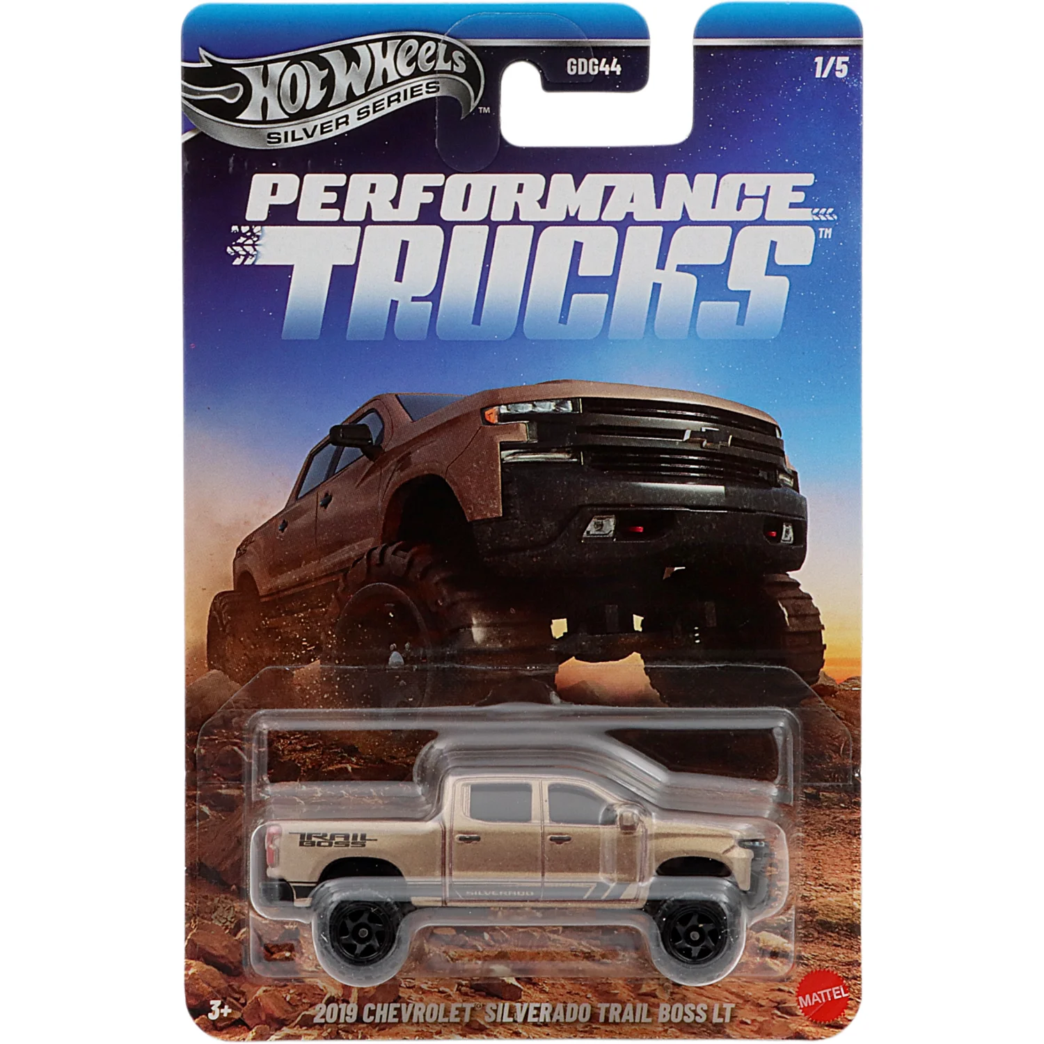 2019 Chevrolet Silverado Trail Boss LT - Performance Trucks - Hot Wheels