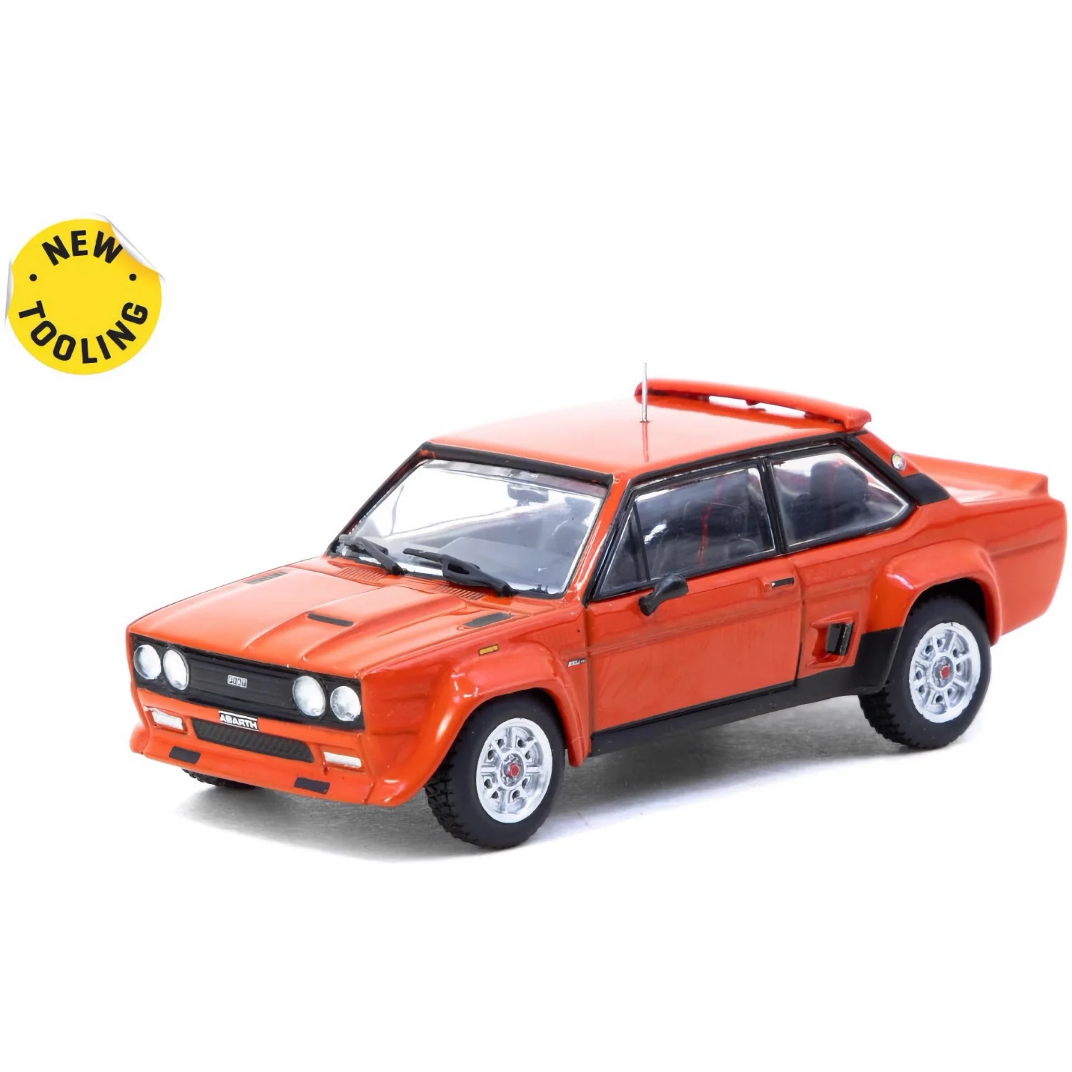 Fiat 131 Abarth Rally Stradale - Röd - Tarmac Works - 1:64