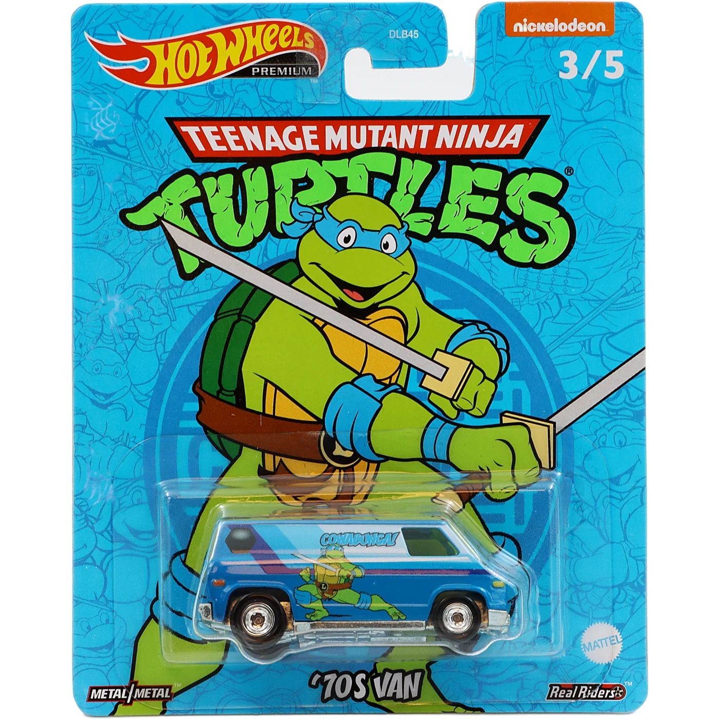 70s Van – Turtles – Hot Wheels Premium