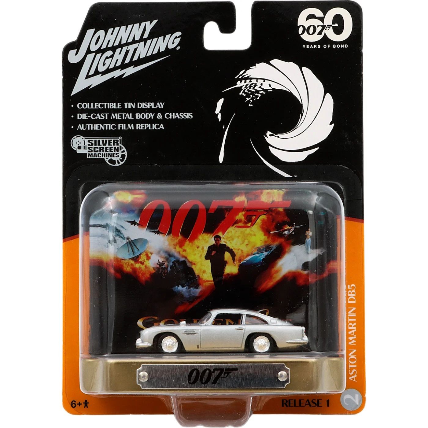 Aston Martin DB5 – 1964 – James Bond 007 – GoldenEye – 1:64