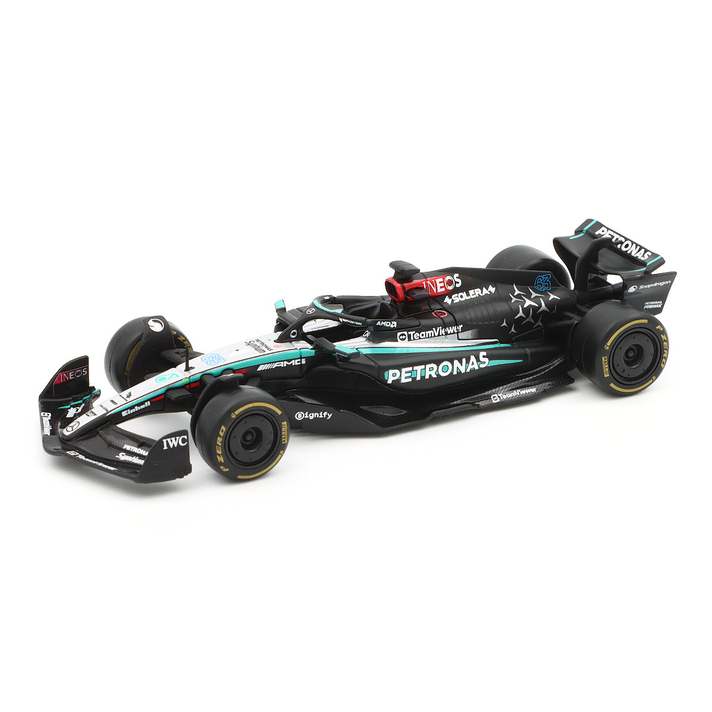Mercedes-AMG W15 E - 2024 - George Russell - Bburago - 1:43