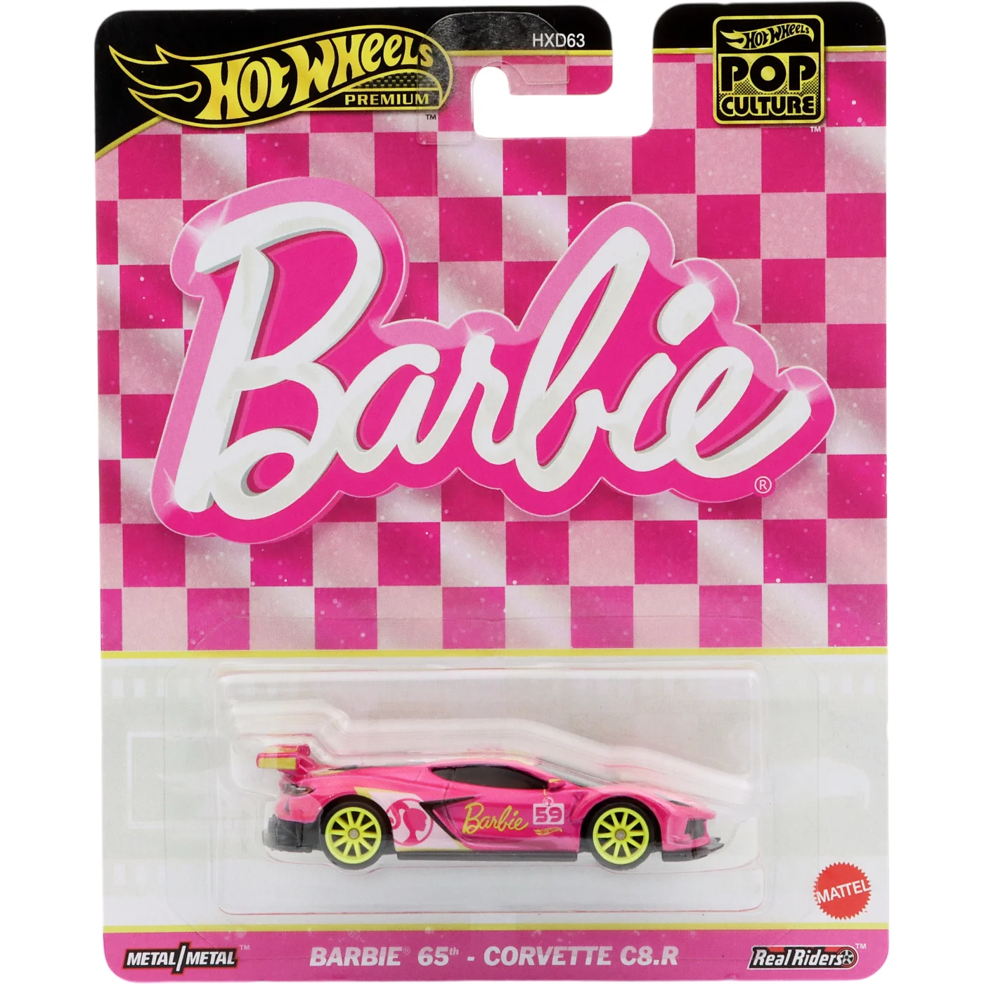 Läs mer om Barbie 65th - Corvette C8.R - Pop Culture - Hot Wheels