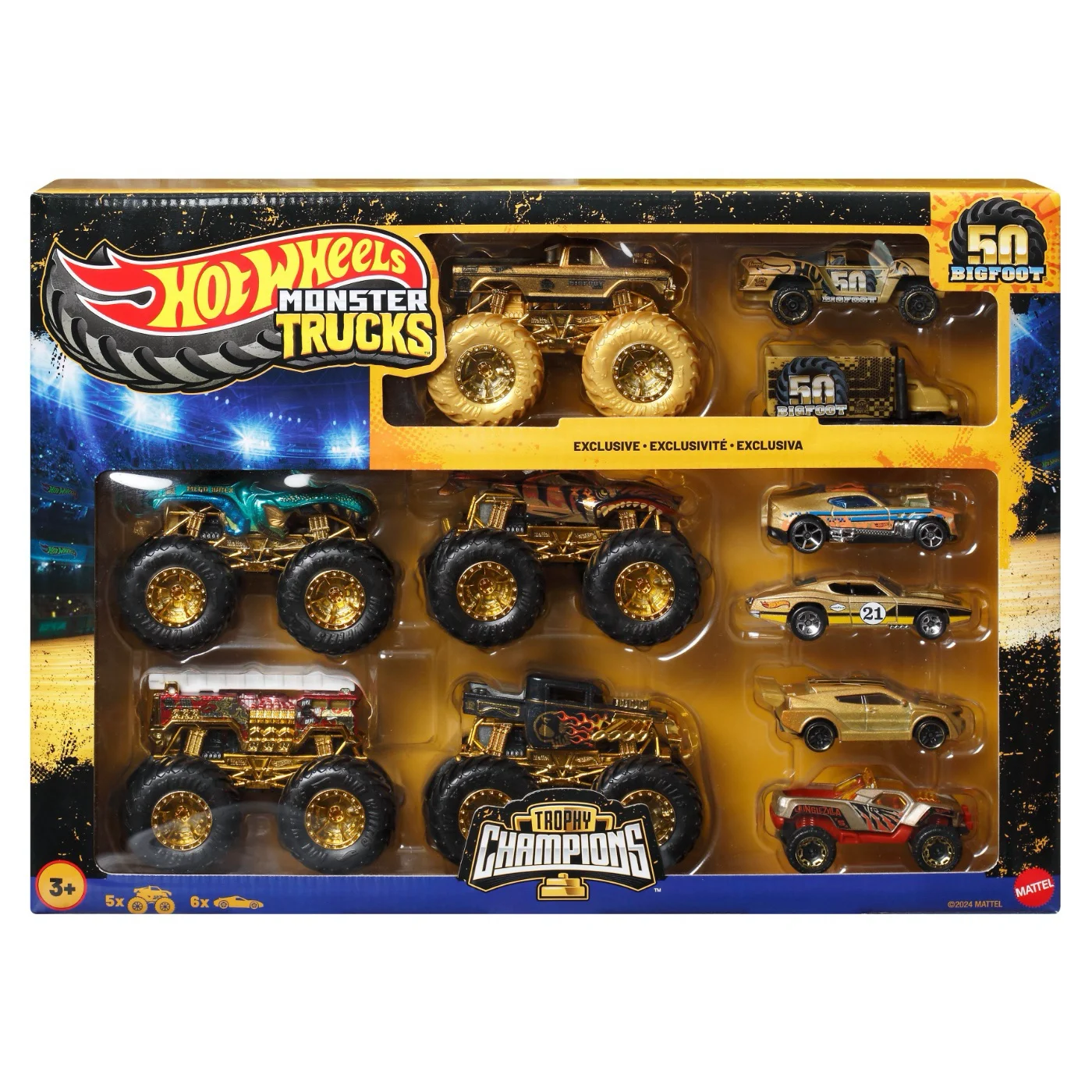Trophy Champions - Hot Wheels Monster Trucks - Storpack