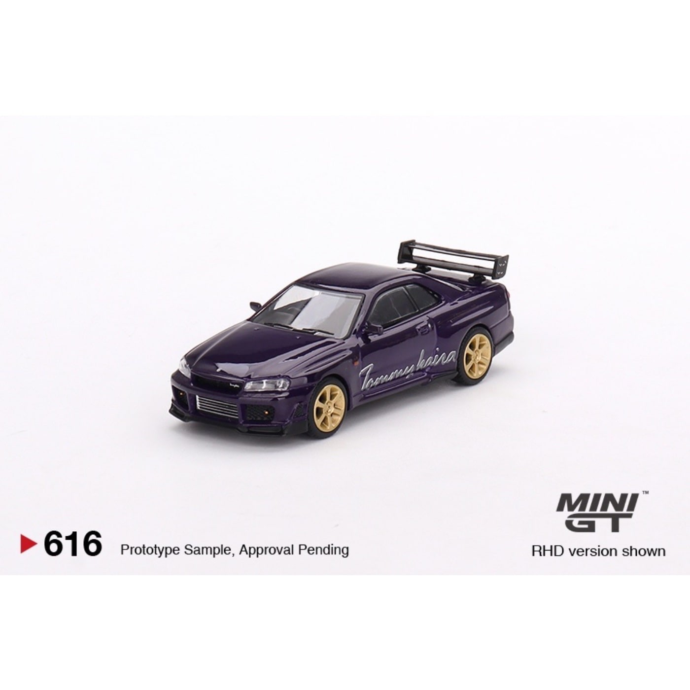 Nissan Skyline GT-R Tommykaira R-z – Lila – 616 – Mini GT