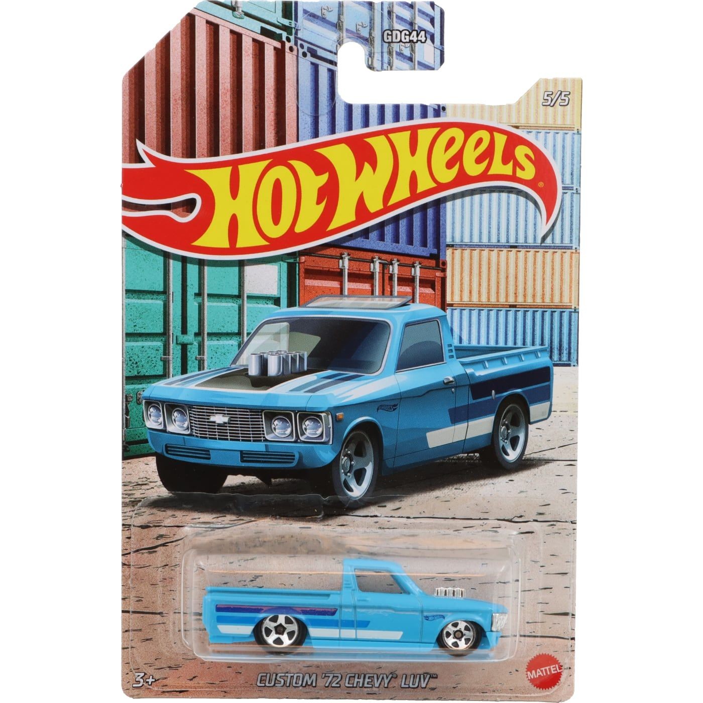 Custom ’72 Chevy Luv -Â Blå – Hot Wheels