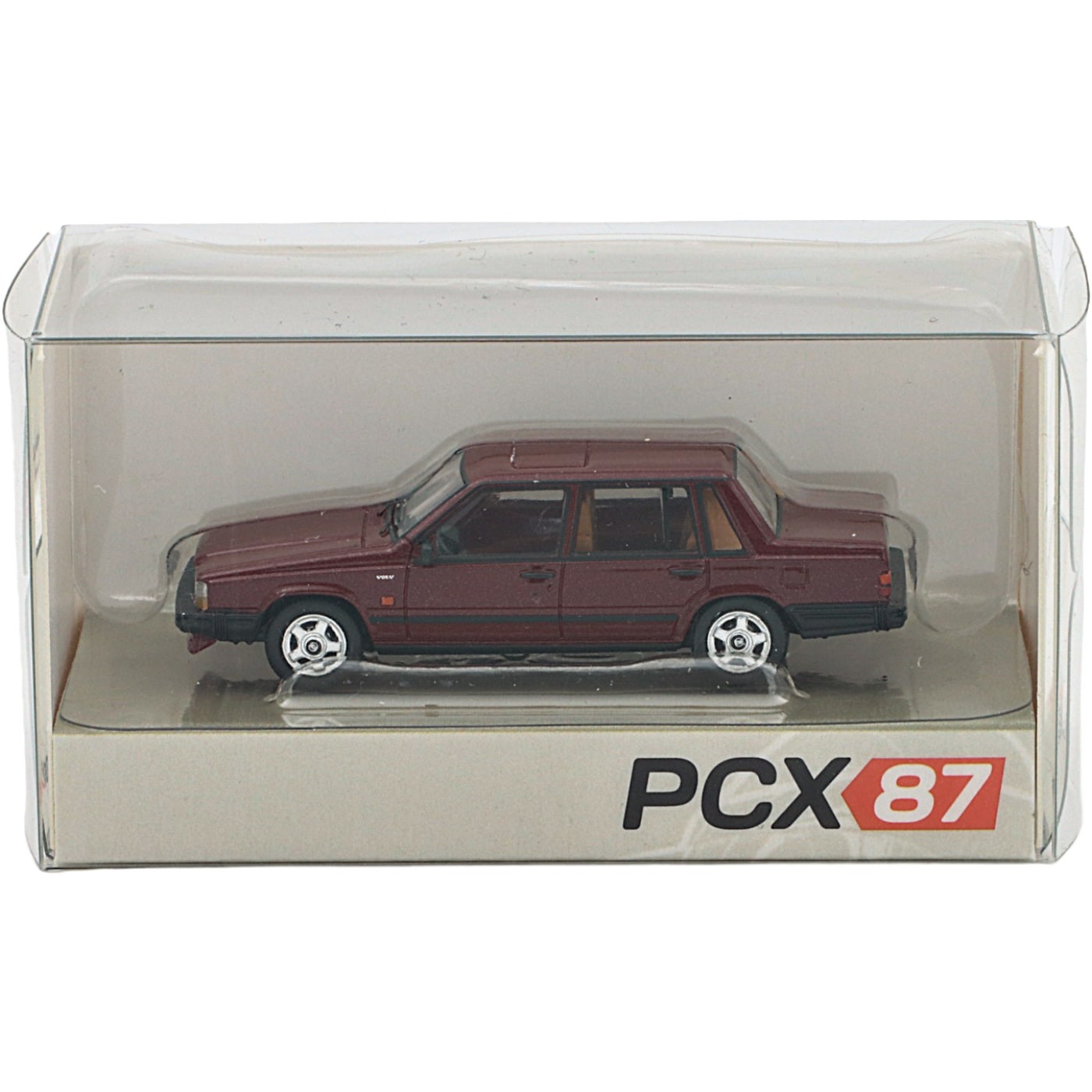 Läs mer om Volvo 740 - Mörkröd - 1987 - PCX87 - 1:87