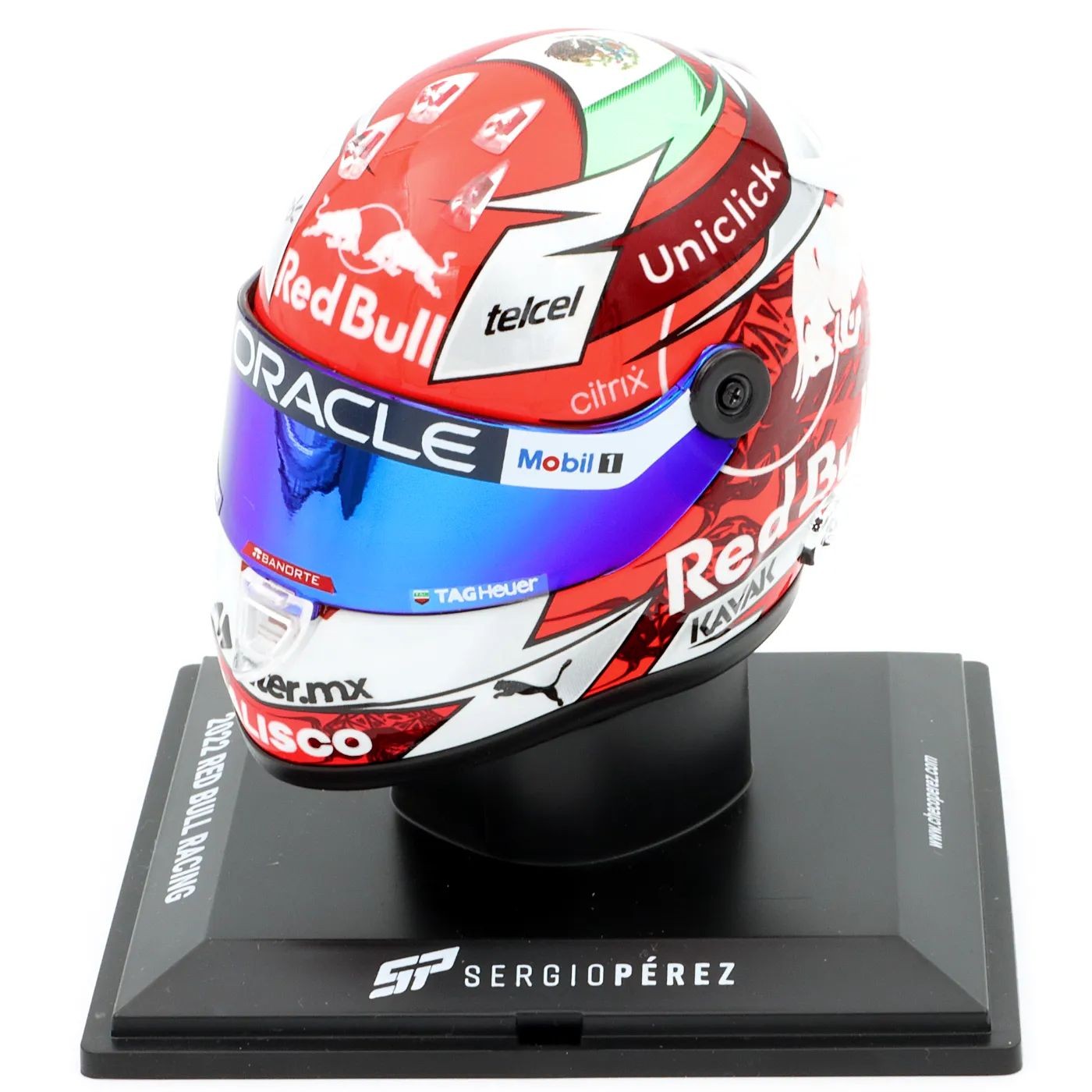 Hjälm – Sergio PÃ©rez – Austrian GP 2022 – Schuberth – 1:4