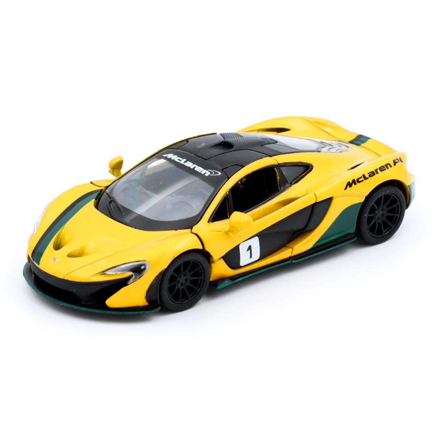 Läs mer om McLaren P1 - Exclusive Edition - Kinsmart - 1:36 - Gul