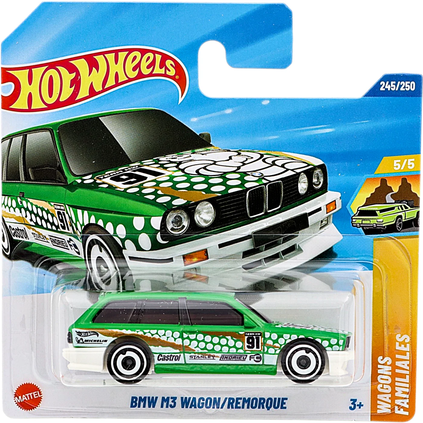 BMW M3 Wagon - Grön - Wagons - Hot Wheels