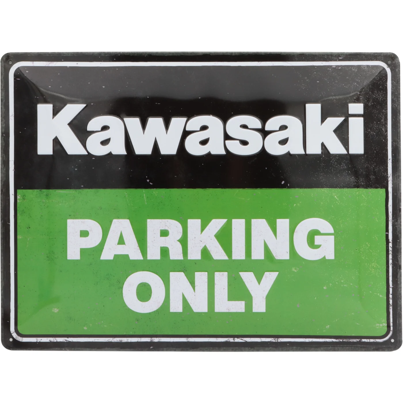 Läs mer om Kawasaki Parking Only - Plåtskylt - 40x30 cm