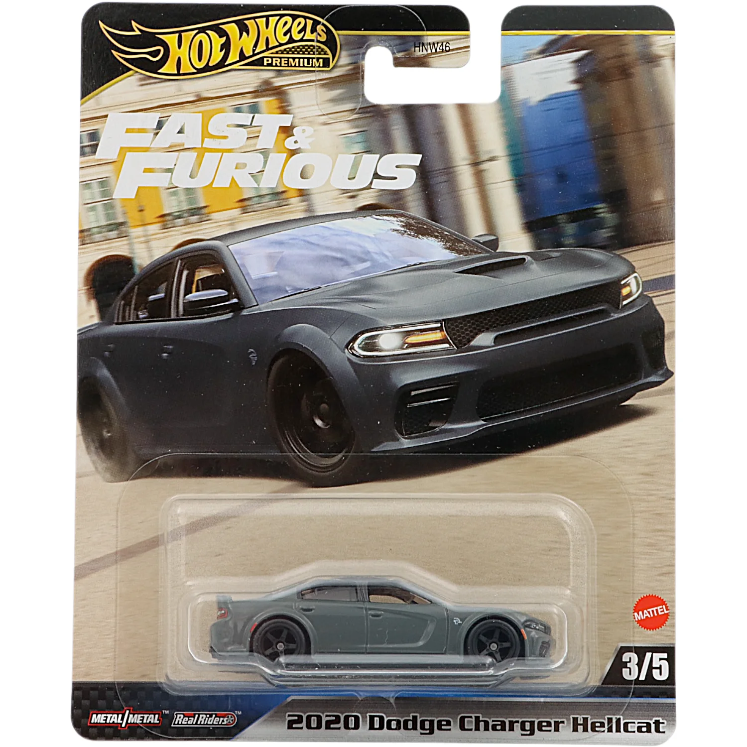 2020 Dodge Charger Hellcat - Grå - Fast & Furious - Hot Wheels