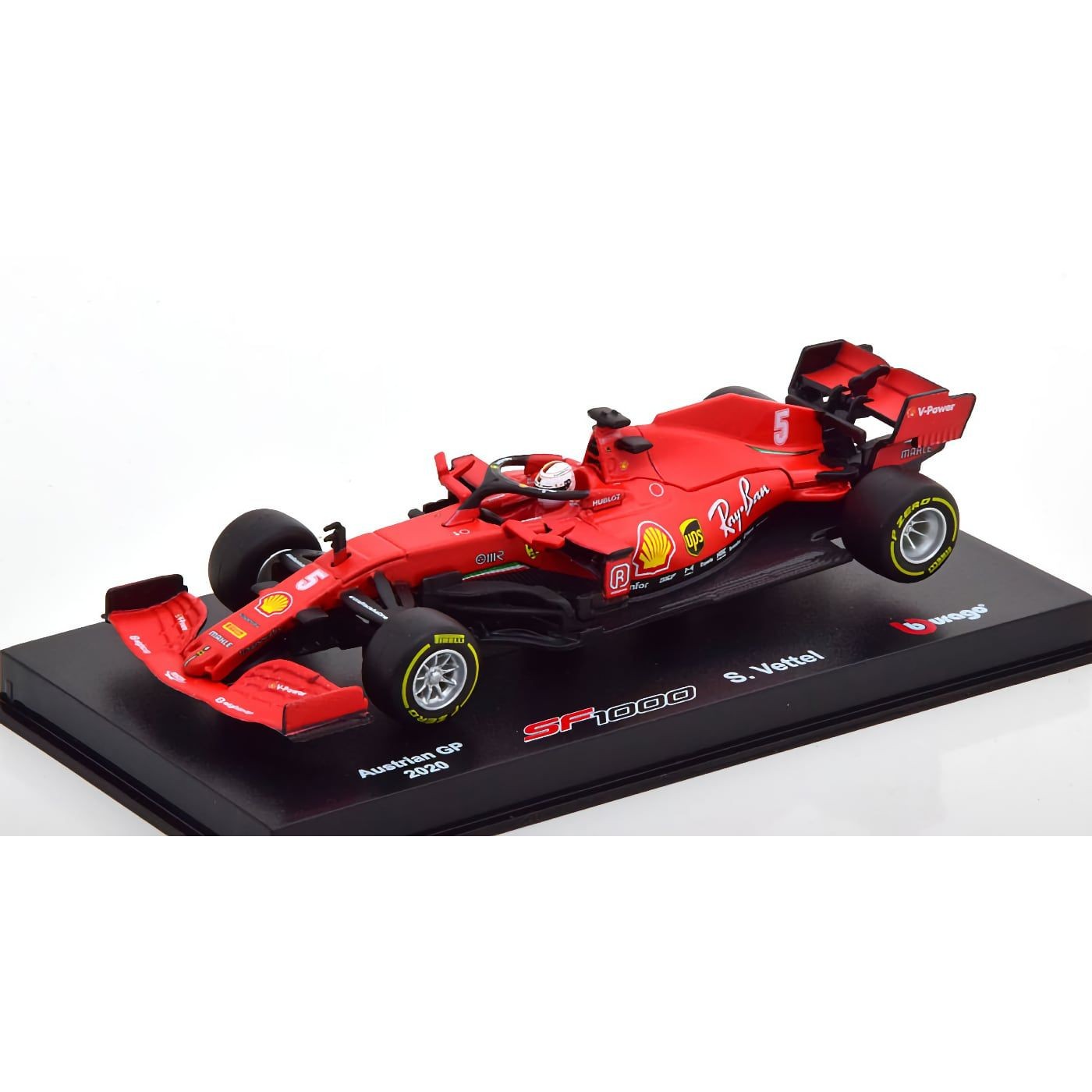 Ferrari SF1000 – Vettel #5 – Austrian GP 2020 – Bburago 1:43