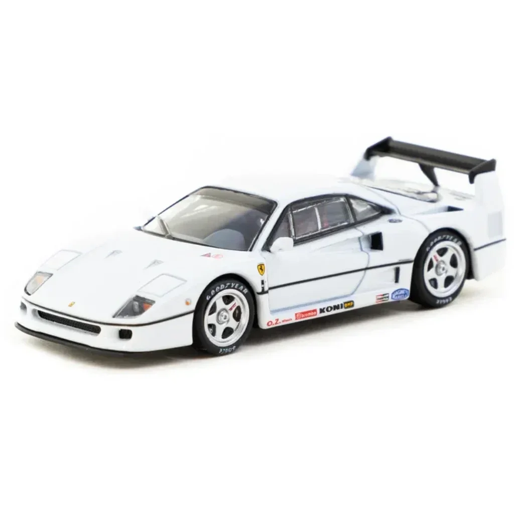 Läs mer om Ferrari F40 - Vit - HOBBY64 - Tarmac Works - 1:64