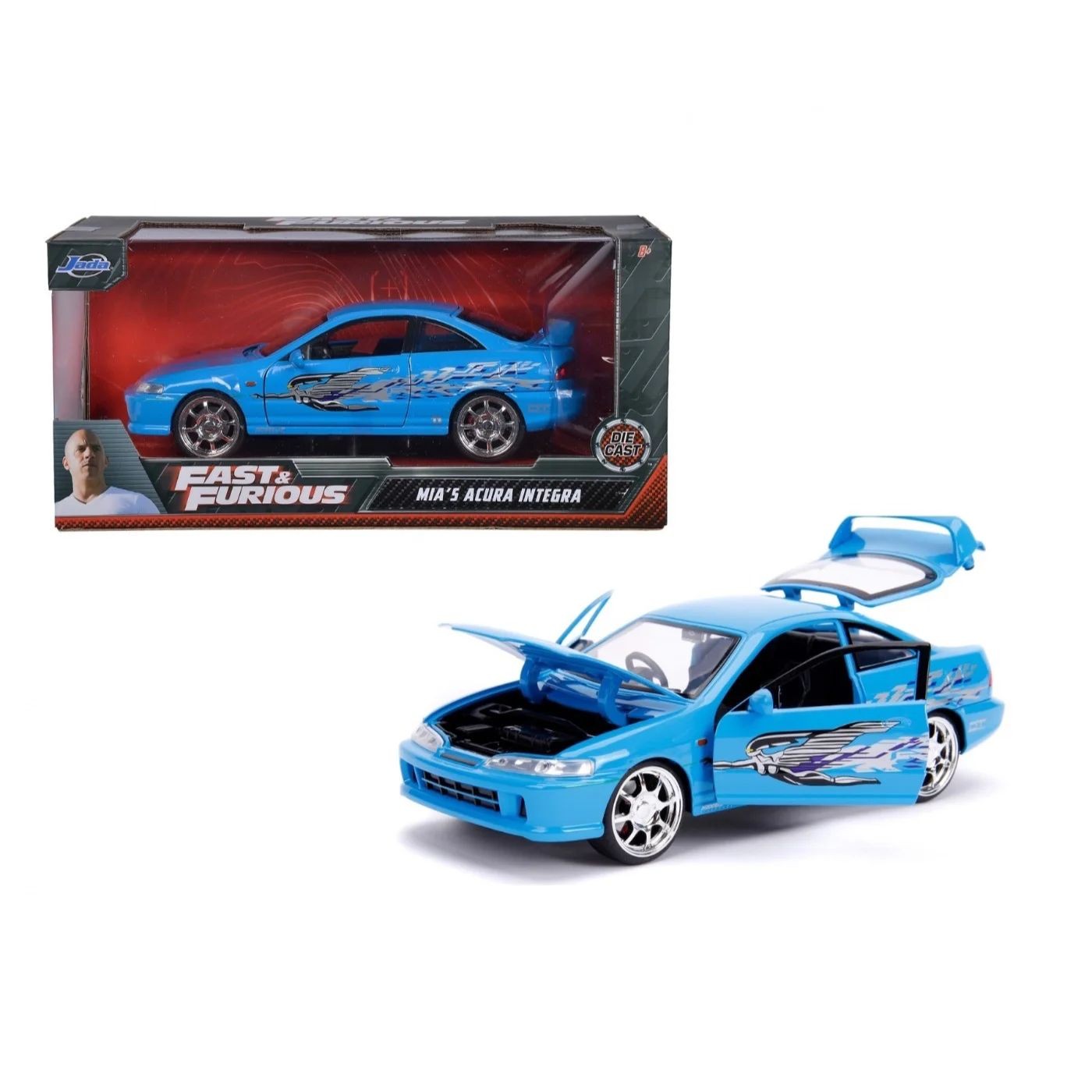 Läs mer om Mias Acura Integra - Fast & Furious - Jada Toys - 1:24