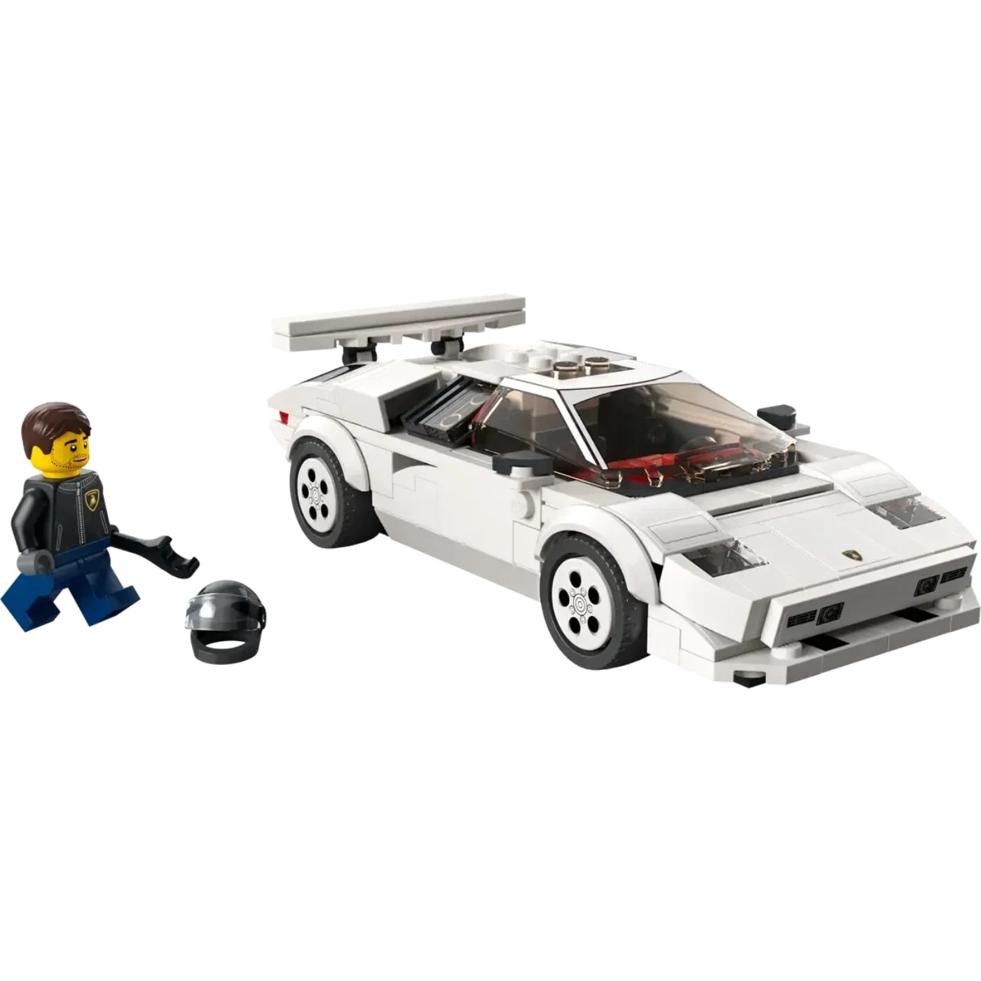 Läs mer om Lamborghini Countach - Vit - 76908 - LEGO