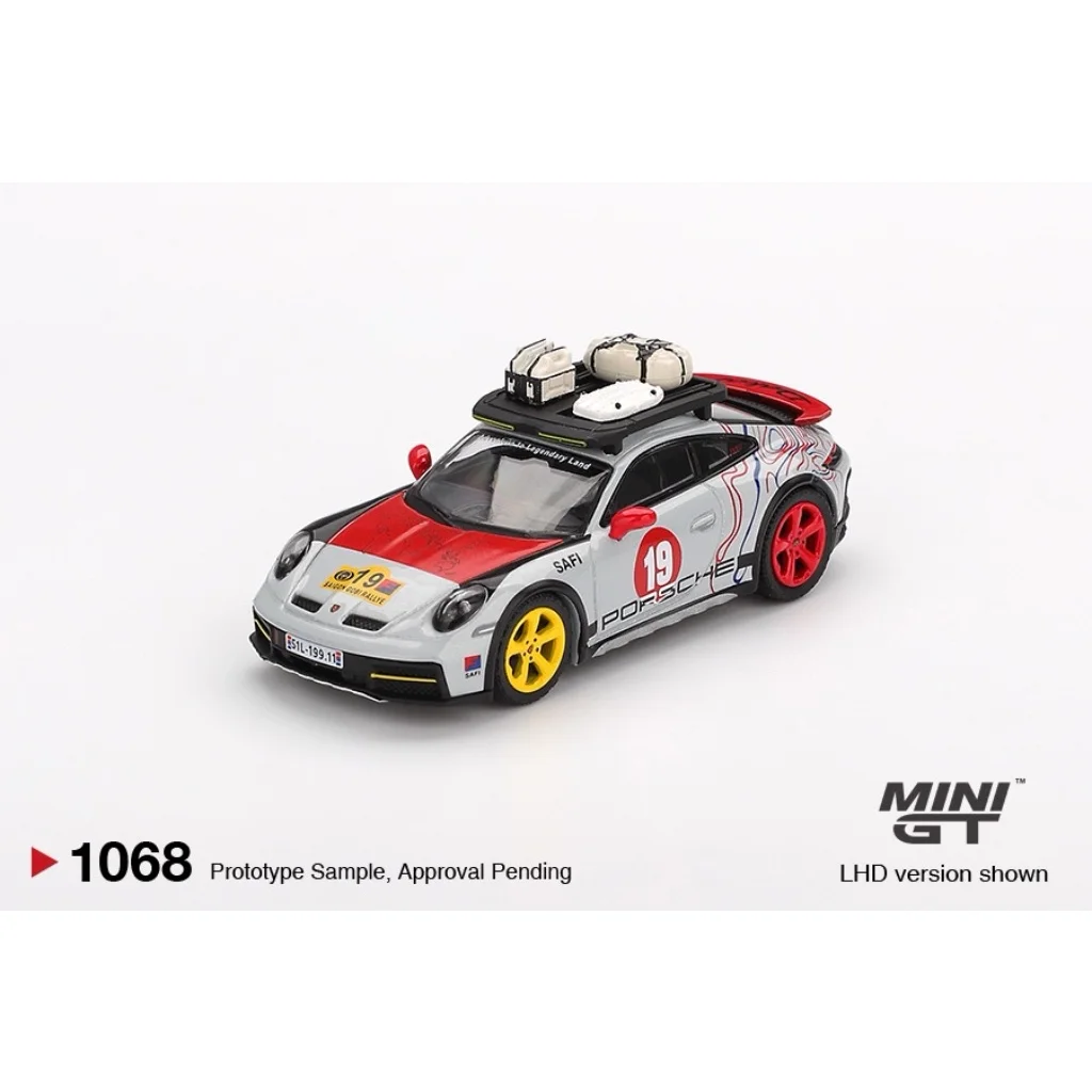 Porsche 911 (992) Dakar "Uncle Rally" - 1068 - Mini GT