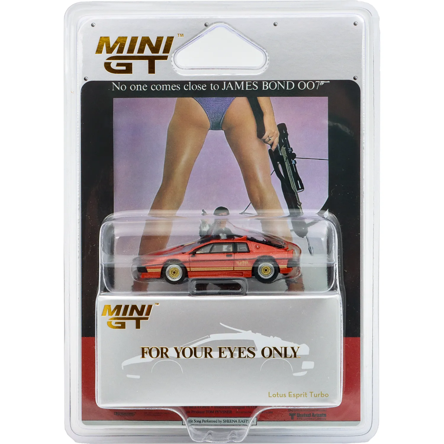 Lotus Esprit Turbo - James Bond For Your Eyes Only - Mini GT - 1:64