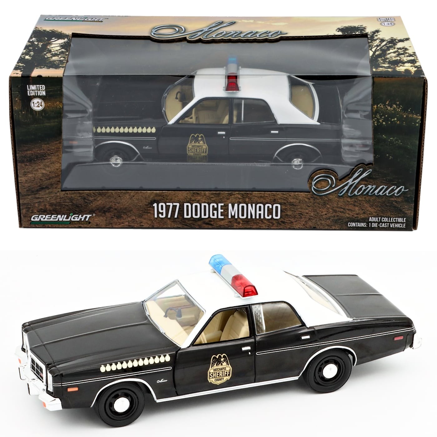 1977 Dodge Monaco – Polisbil – Greenlight – 1:24