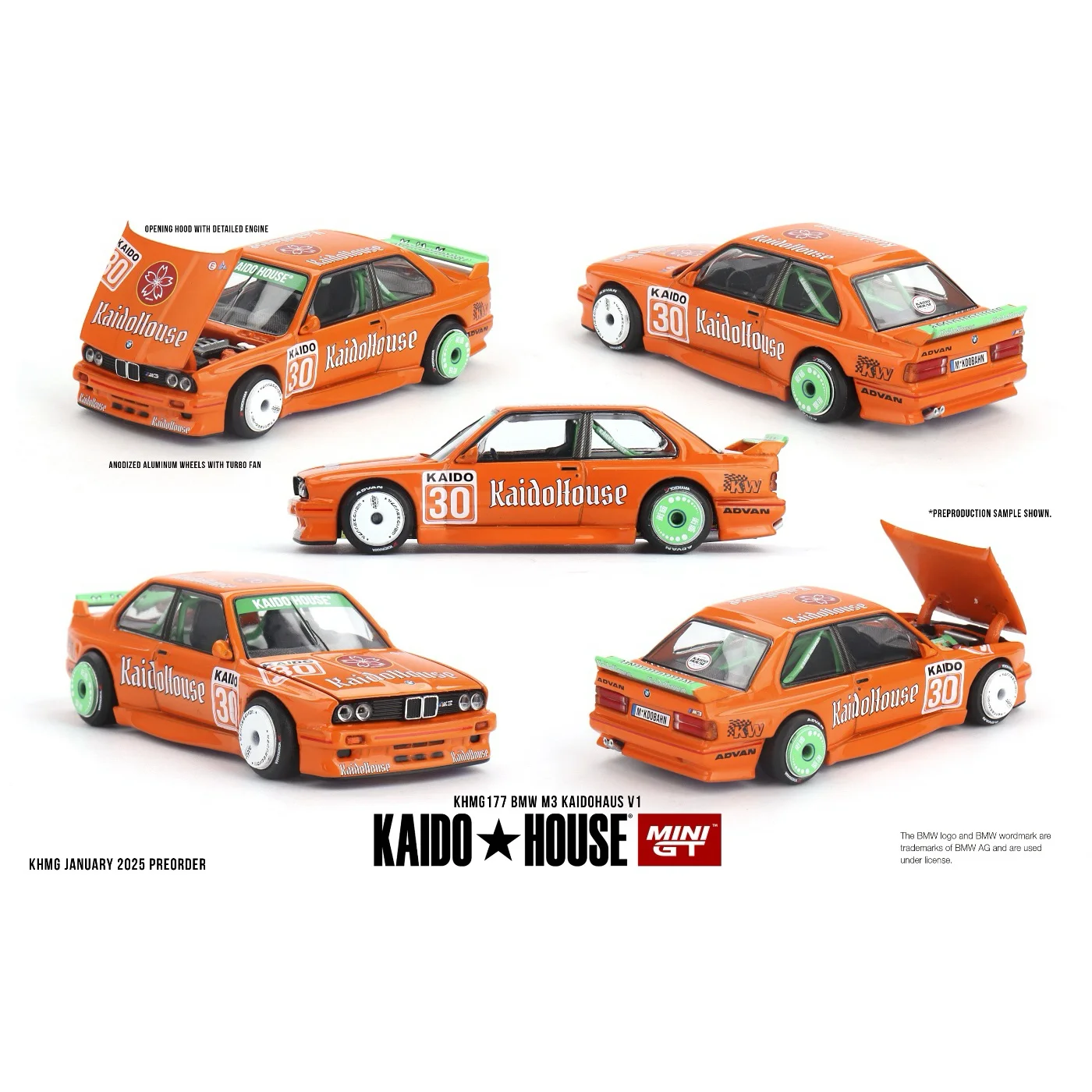 BMW M3 (E30) KaidoHaus V1 - 177 - Kaido House - 1:64