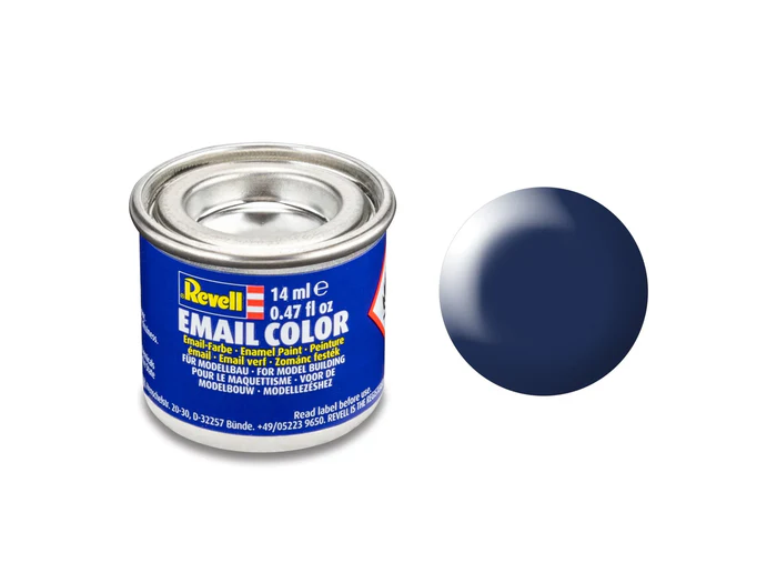 Silk "Lufthansa Blue" - 350 - RAL 5013 - Emaljfärg - Revell