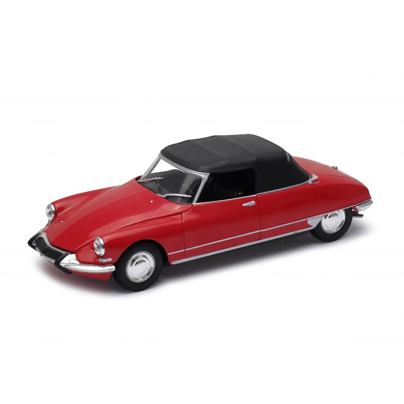 CitroÃ«n DS 19 Cabriolet – Röd – Welly – 1:24